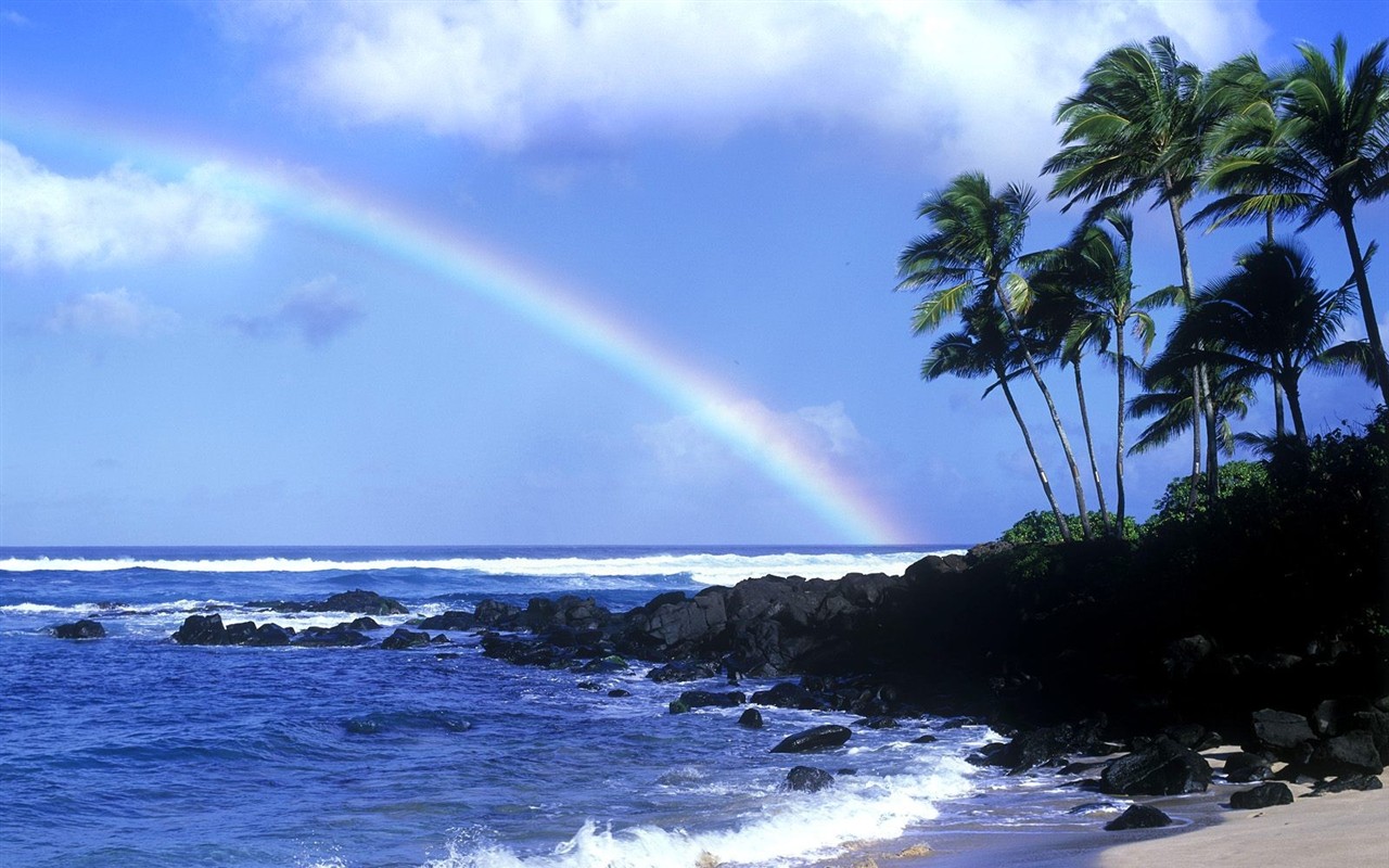 havajské pláži scenérie #14 - 1280x800