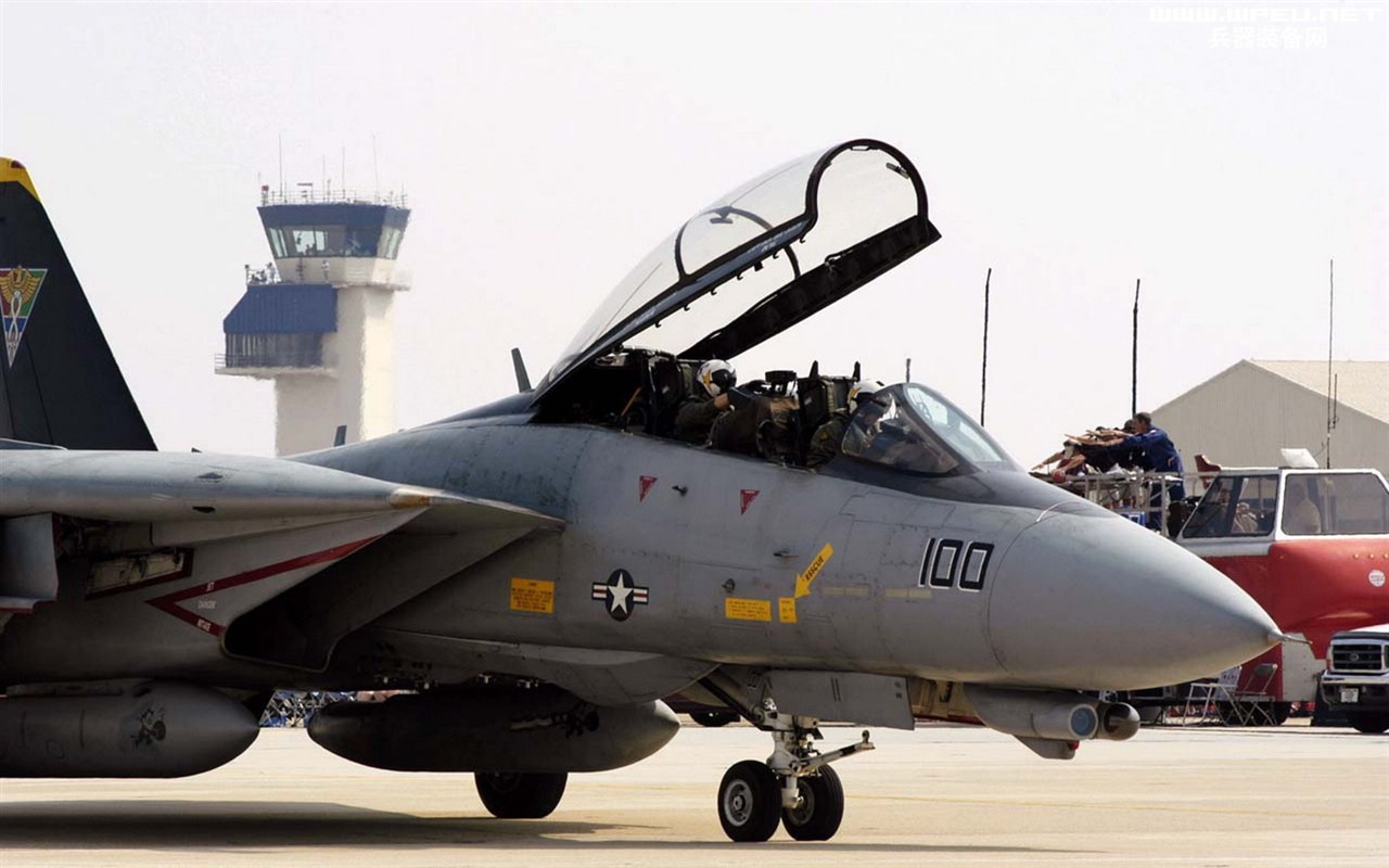 U. S. Navy F14 Tomcat bojovník #14 - 1280x800