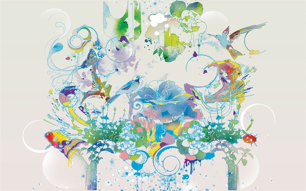 Windows7 system comes with wallpaper #19 - 1280x800