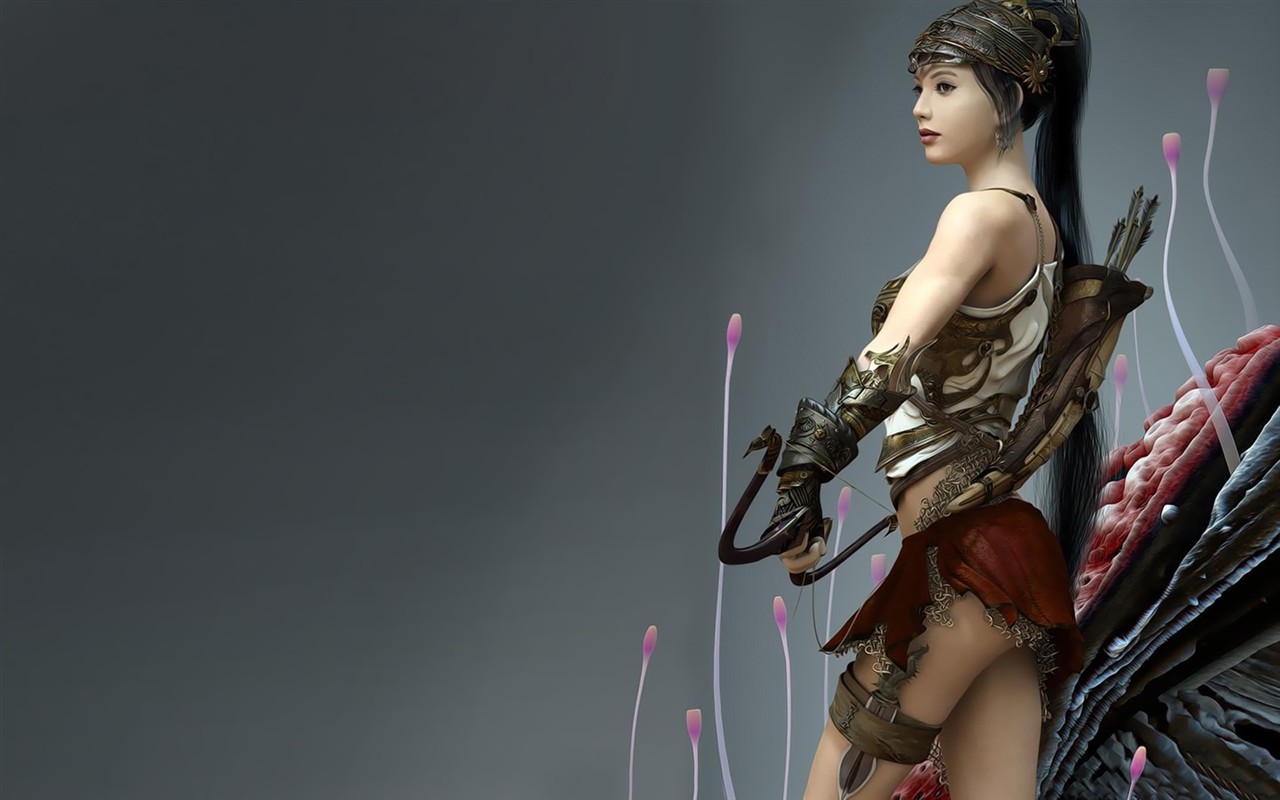 Pretty Beauty美女壁紙 #10 - 1280x800