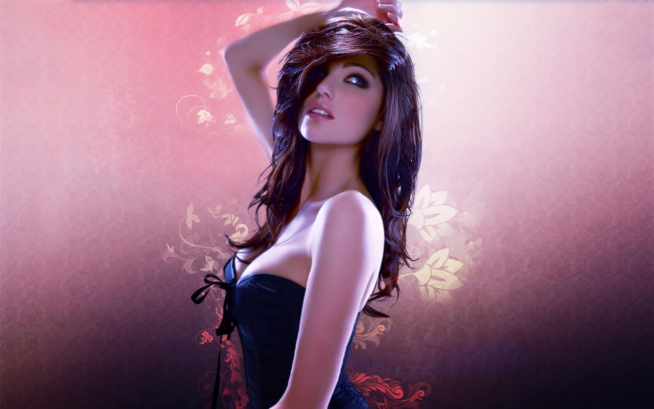 Pretty Beauty美女壁紙 #45 - 1280x800