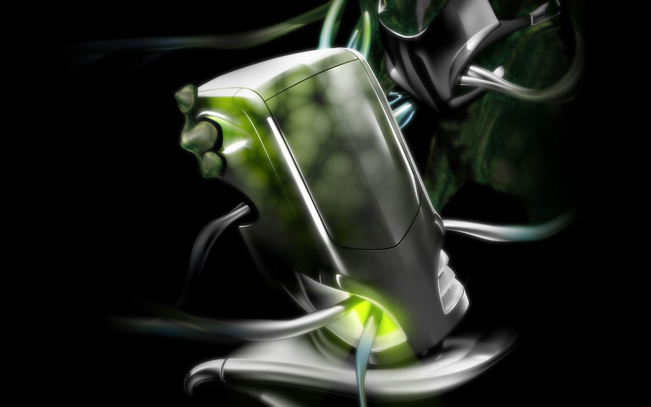 Non-mainstream black theme wallpaper #6 - 1280x800