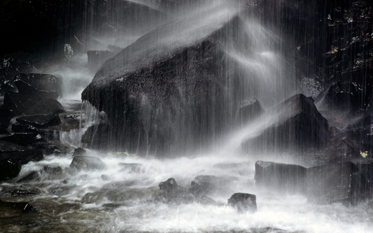 Non-mainstream black theme wallpaper #10 - 1280x800