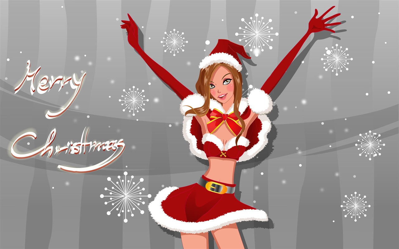 Christmas Wallpaper illustration MM #14 - 1280x800