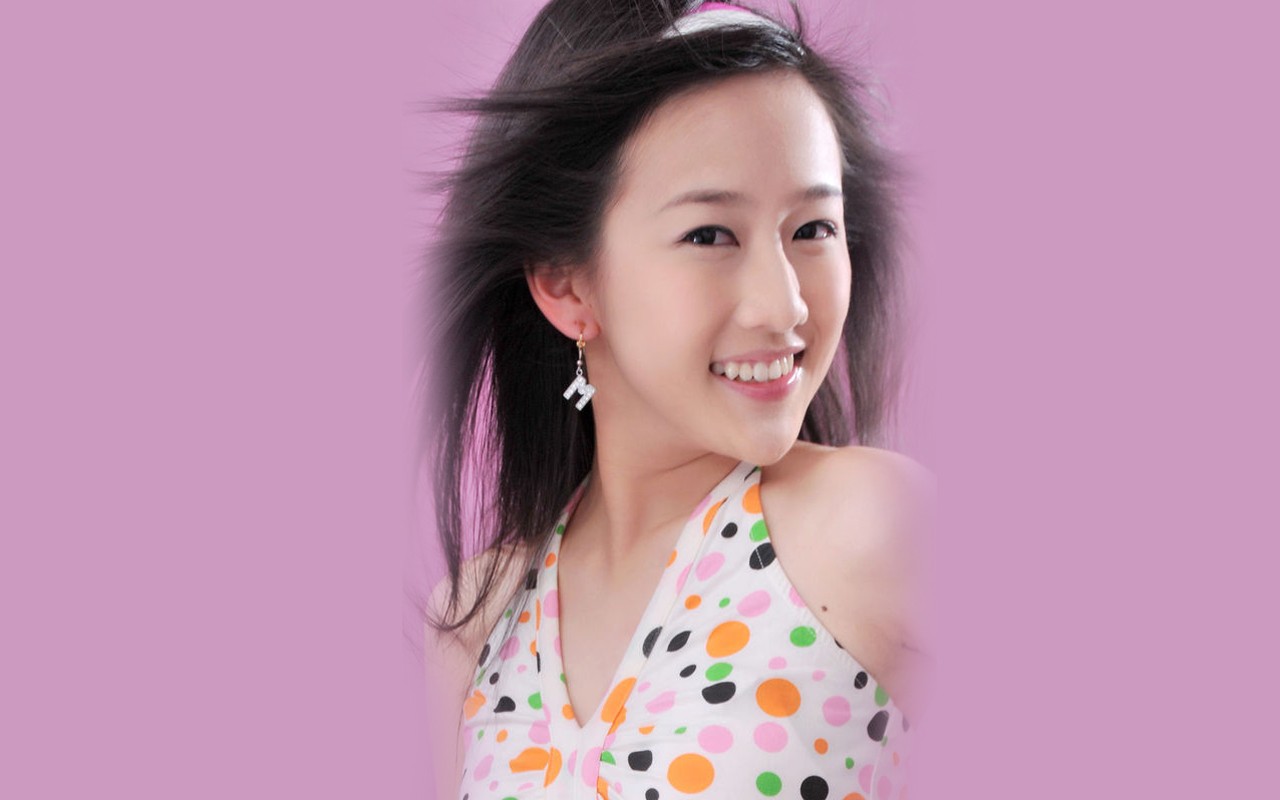 Liu Mei-containing wallpaper Happy Girl #8 - 1280x800