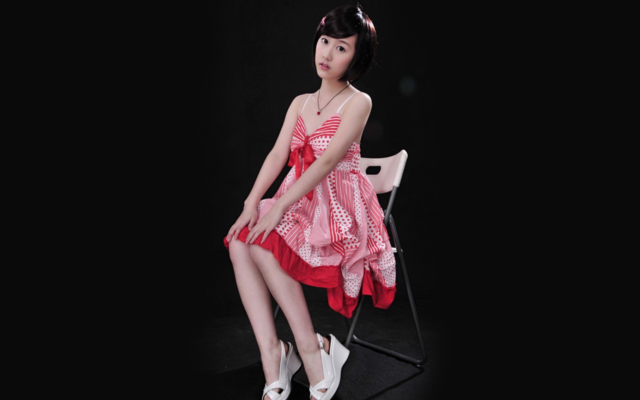 Liu Mei-containing wallpaper Happy Girl #13 - 1280x800