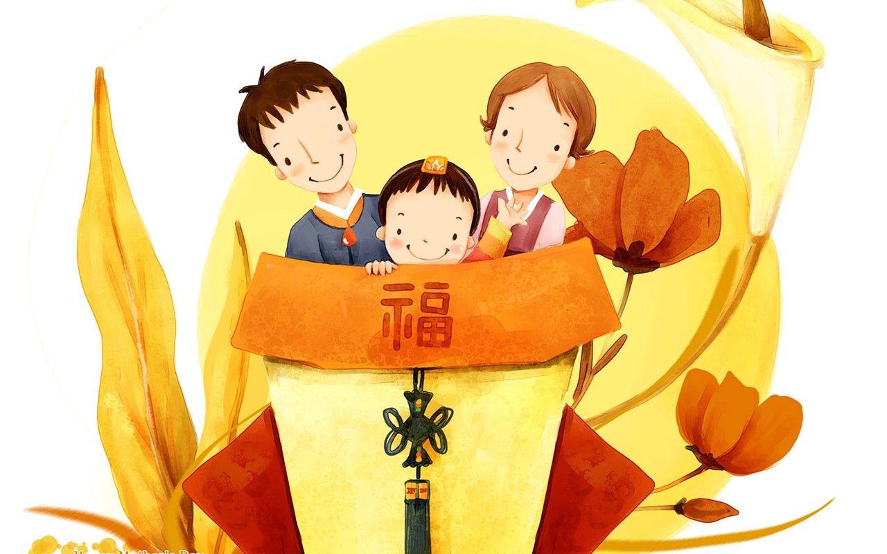 Den matek téma jihokorejských ilustrátora wallpaper #12 - 1280x800