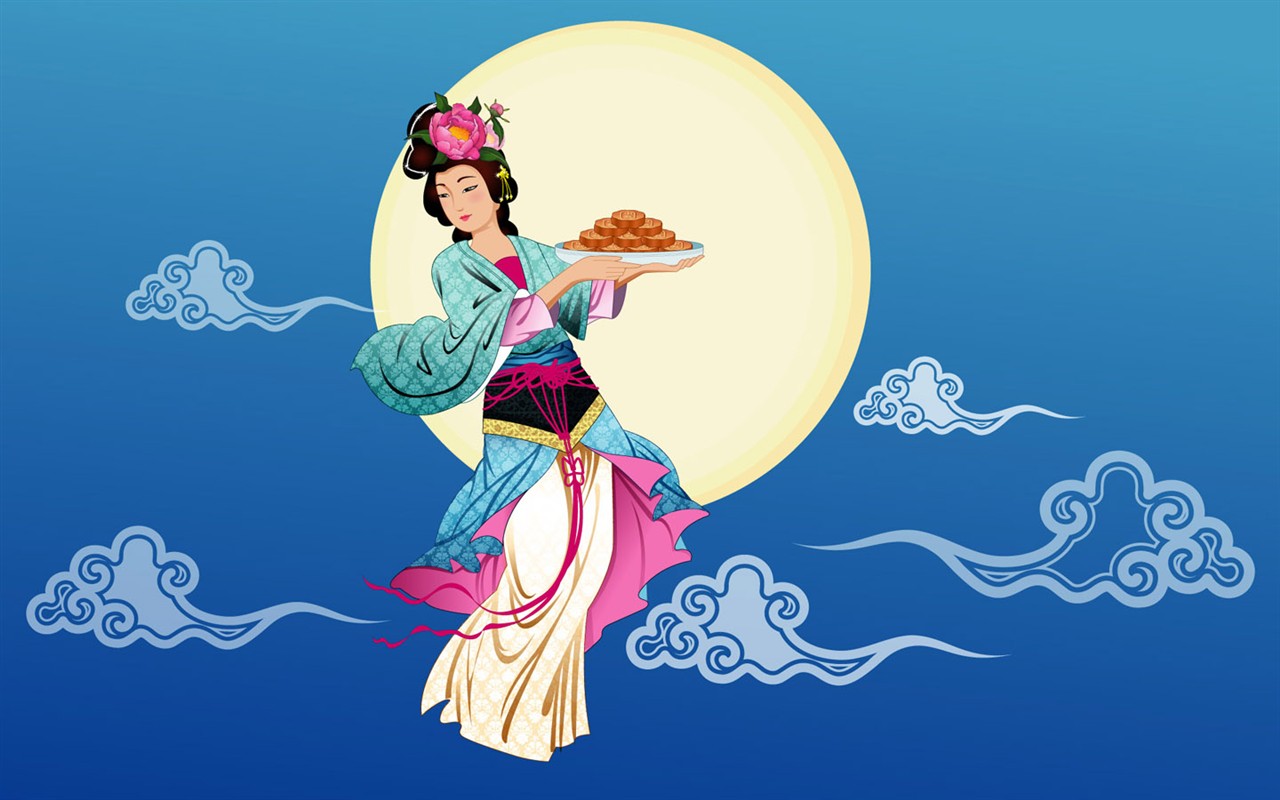 Mid-Autumn Festival Moon beautiful wallpaper #11 - 1280x800