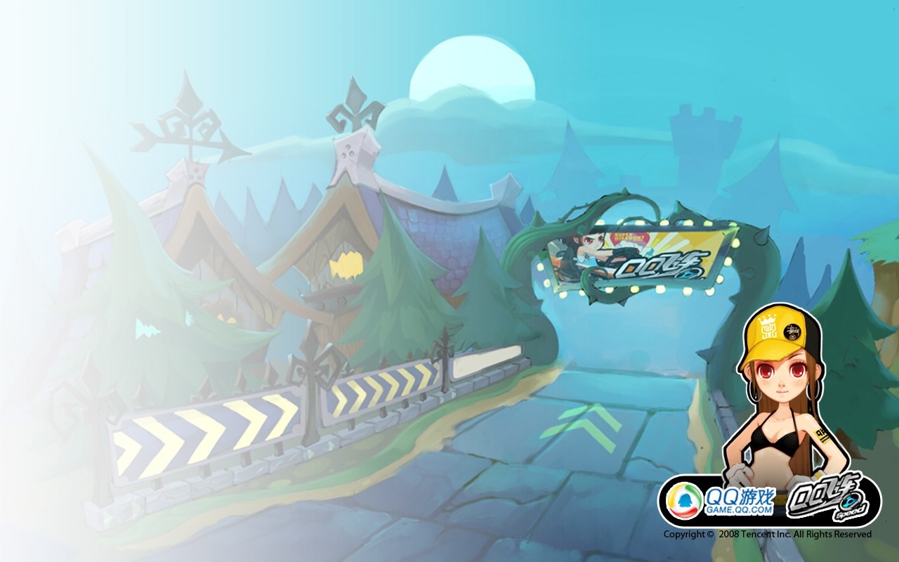 QQ Speed Official Wallpapers Album #16 - 1280x800