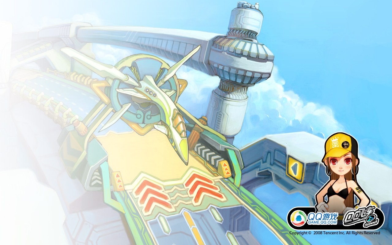 QQ Speed Official Wallpapers Album #19 - 1280x800