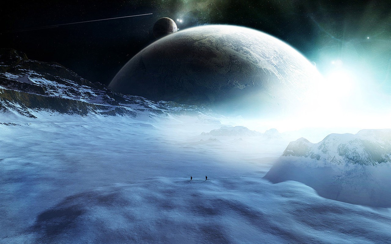 Space Landschaft Wallpaper (3) #11 - 1280x800