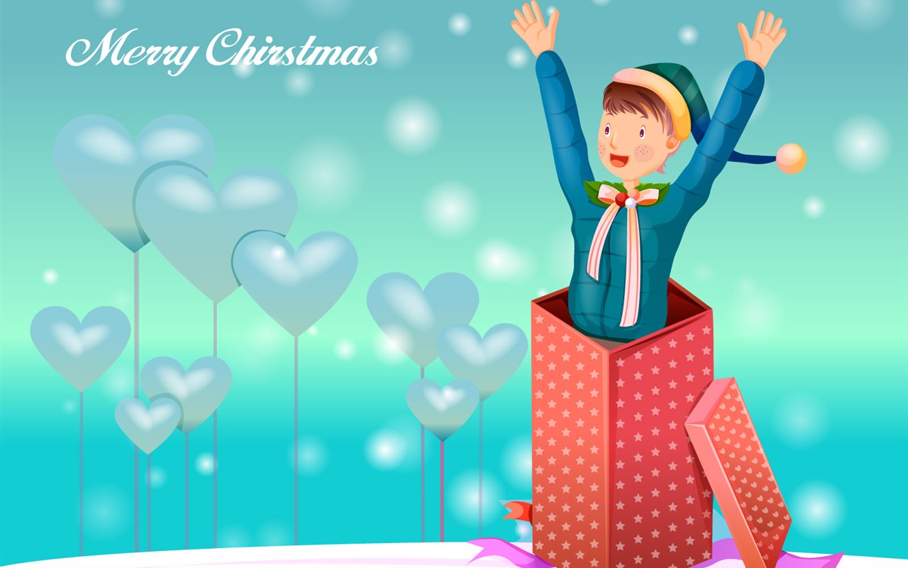 Christmas Winter Wallpaper chapter of Vector #30 - 1280x800