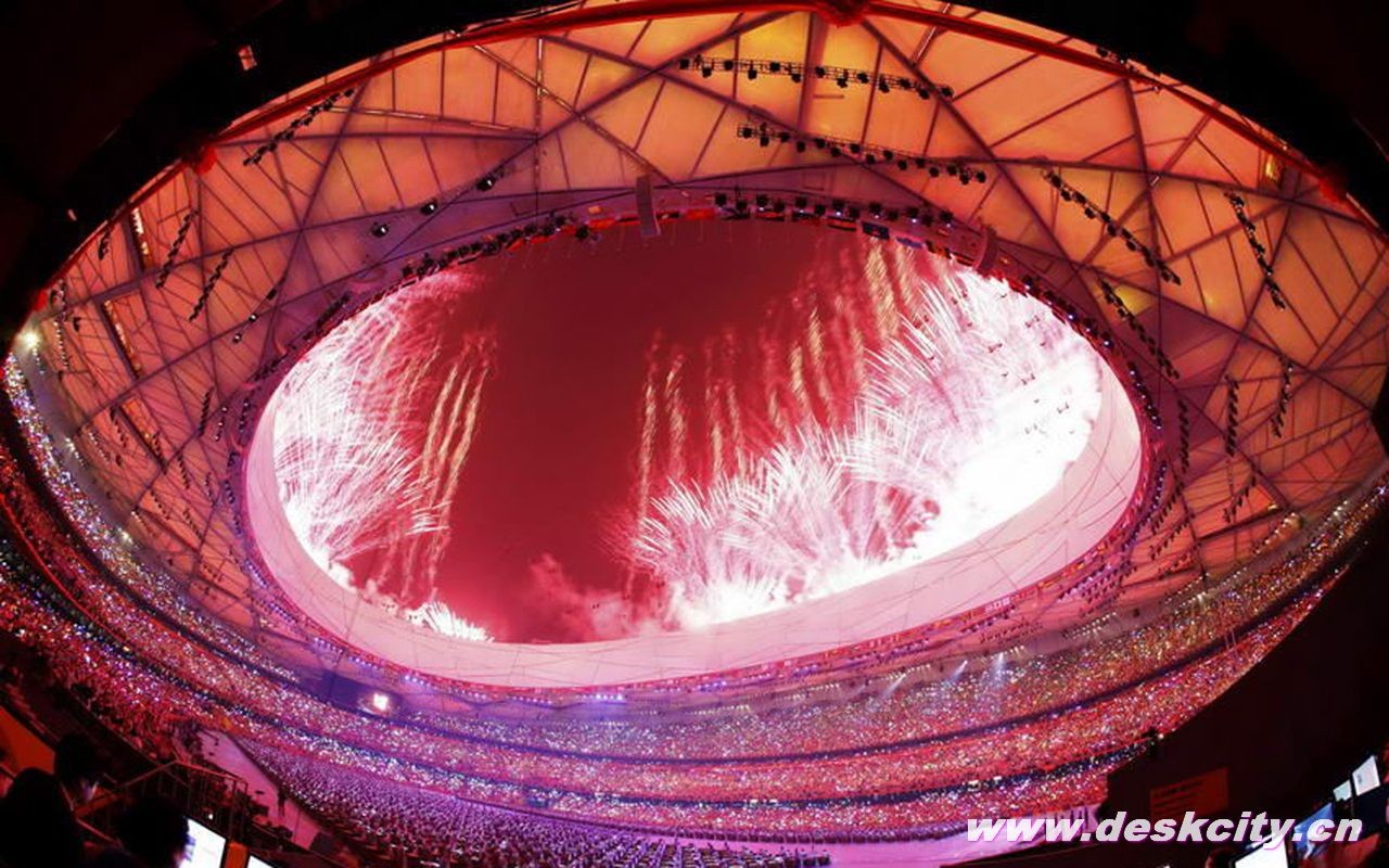 2008 Juegos Olímpicos de Beijing Ceremonia de Apertura de Escritorio #1 - 1280x800