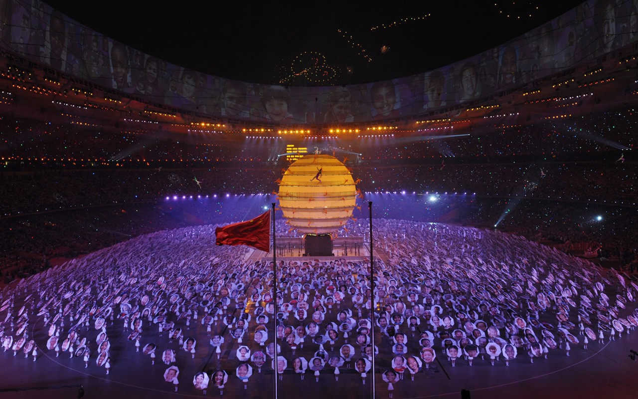 2008 Juegos Olímpicos de Beijing Ceremonia de Apertura de Escritorio #4 - 1280x800