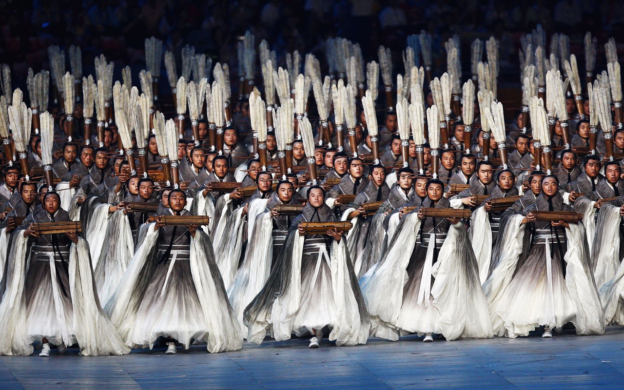 2008 Juegos Olímpicos de Beijing Ceremonia de Apertura de Escritorio #5 - 1280x800