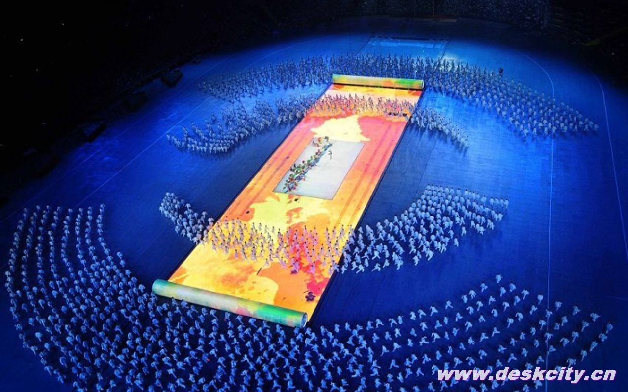 2008北京奧運會 開幕式壁紙 #25 - 1280x800