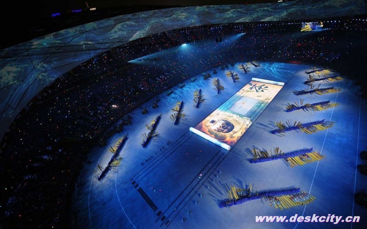 2008 Juegos Olímpicos de Beijing Ceremonia de Apertura de Escritorio #27 - 1280x800