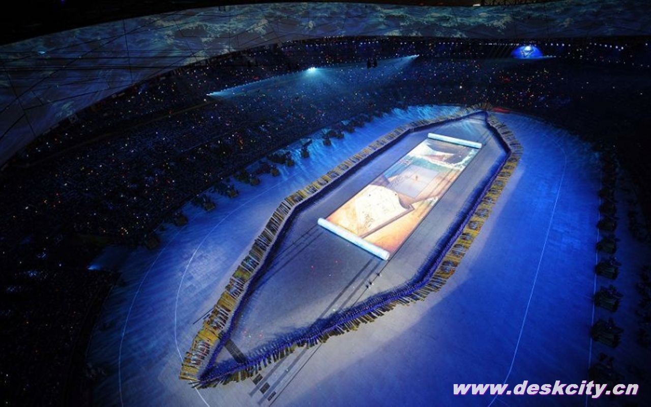 Olympischen Spiele 2008 Eröffnungsfeier Wallpapers #30 - 1280x800