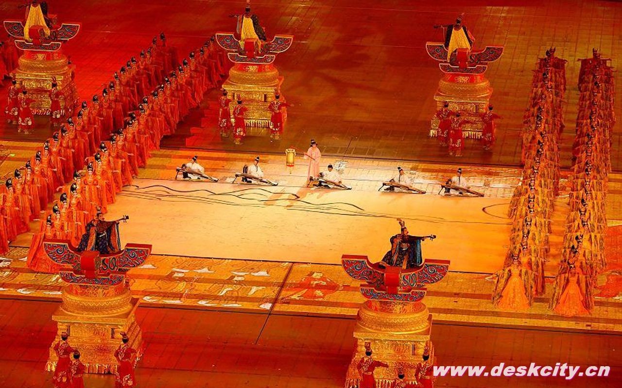 2008北京奧運會 開幕式壁紙 #39 - 1280x800