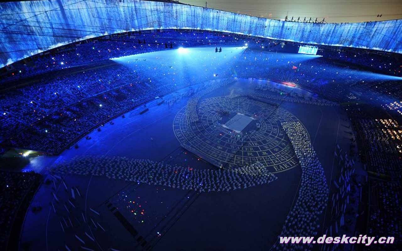 Beijing 2008 Jeux Olympiques d'ouverture Cérémonie d'écran #44 - 1280x800