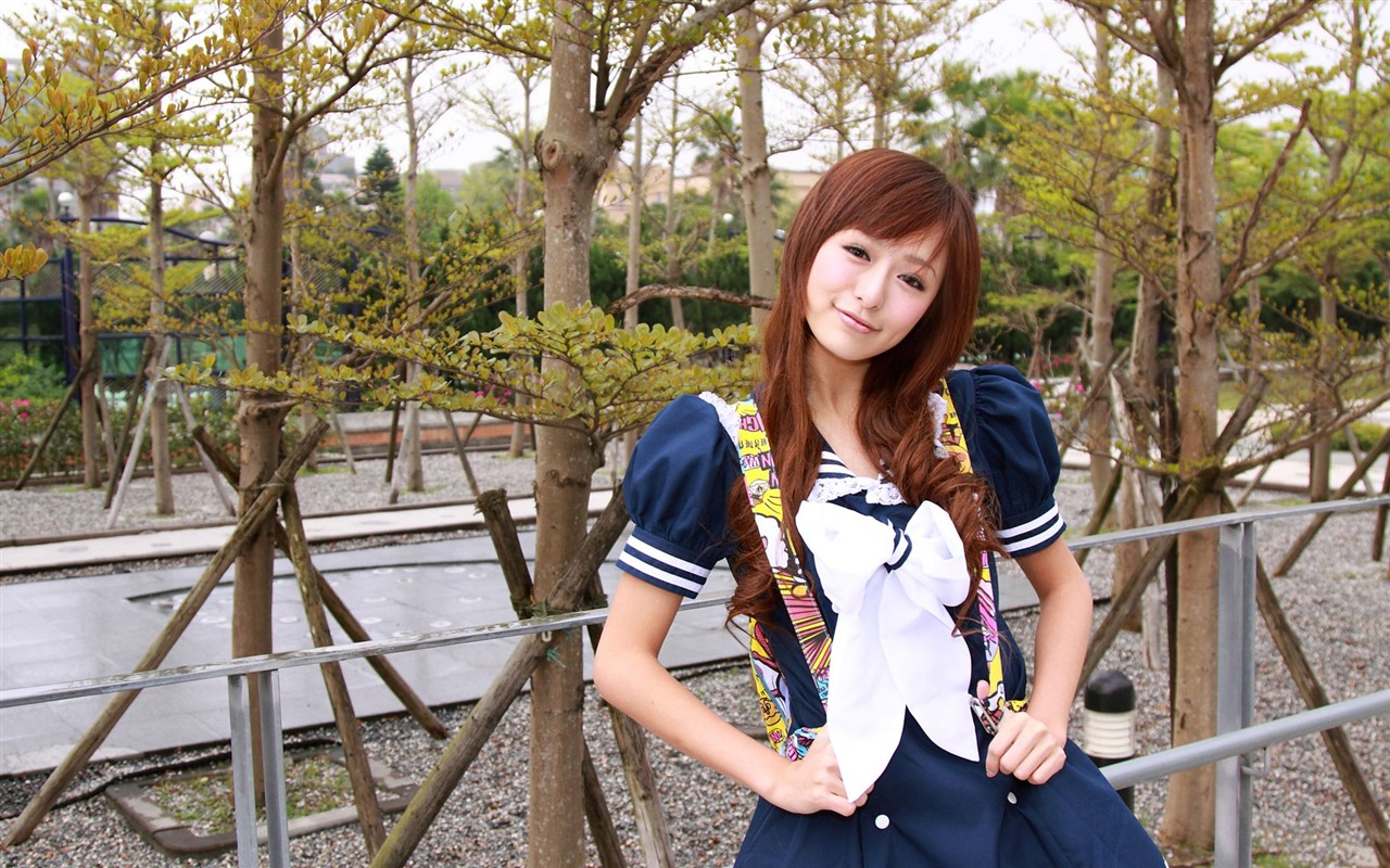 Tchaj-wan MM Yin Fu wallpaper album (1) #21 - 1280x800