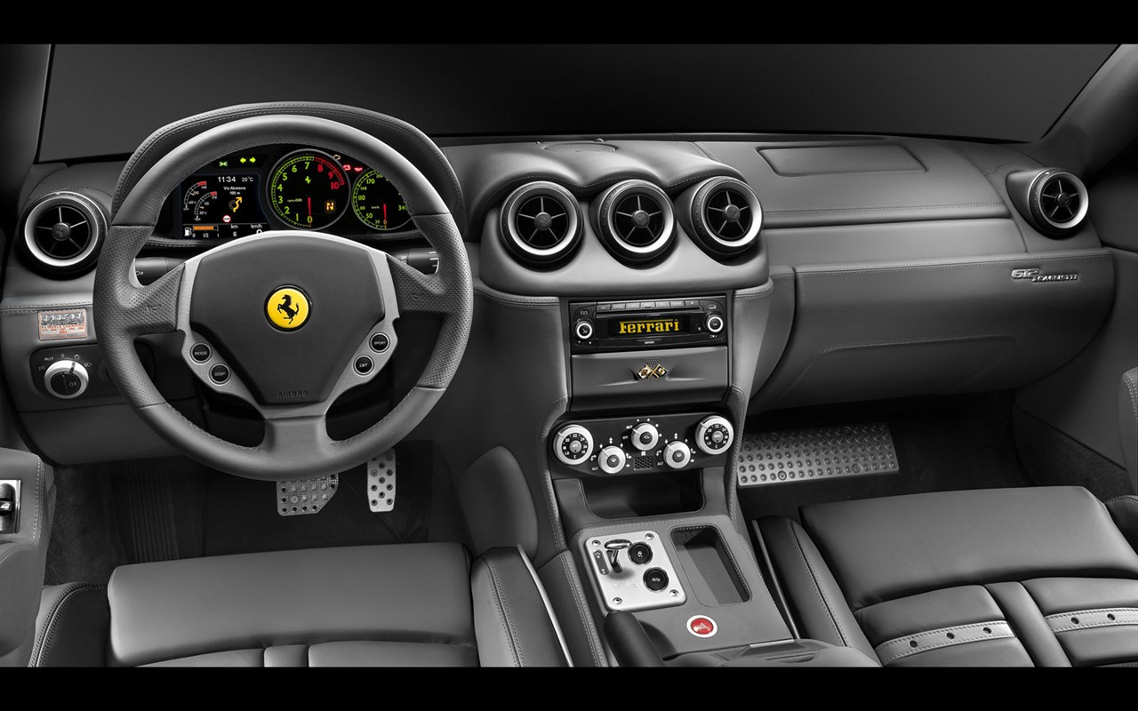 Ferrari F430 Skull White Fonds d'écran #2 - 1280x800