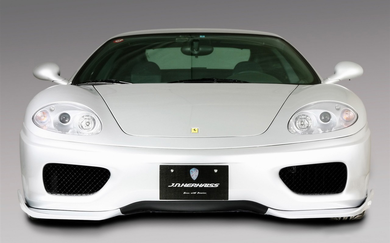 Ferrari F430 Skull White Fonds d'écran #6 - 1280x800