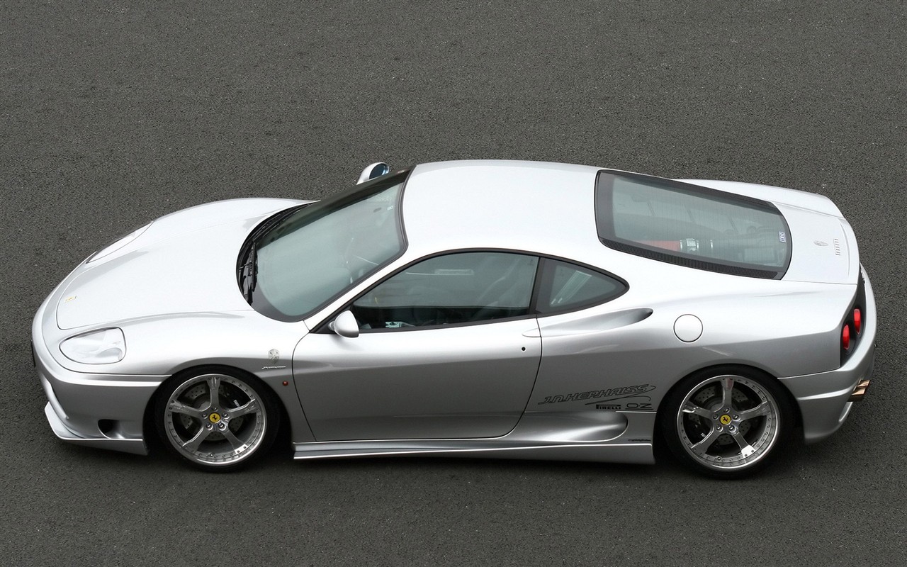 bílá lebka Ferrari F430 tapety #7 - 1280x800