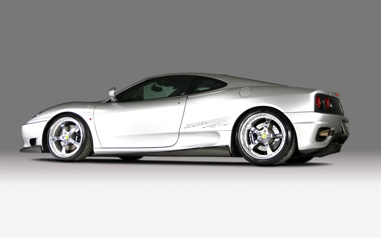 White Skull Ferrari F430 Wallpapers #8 - 1280x800