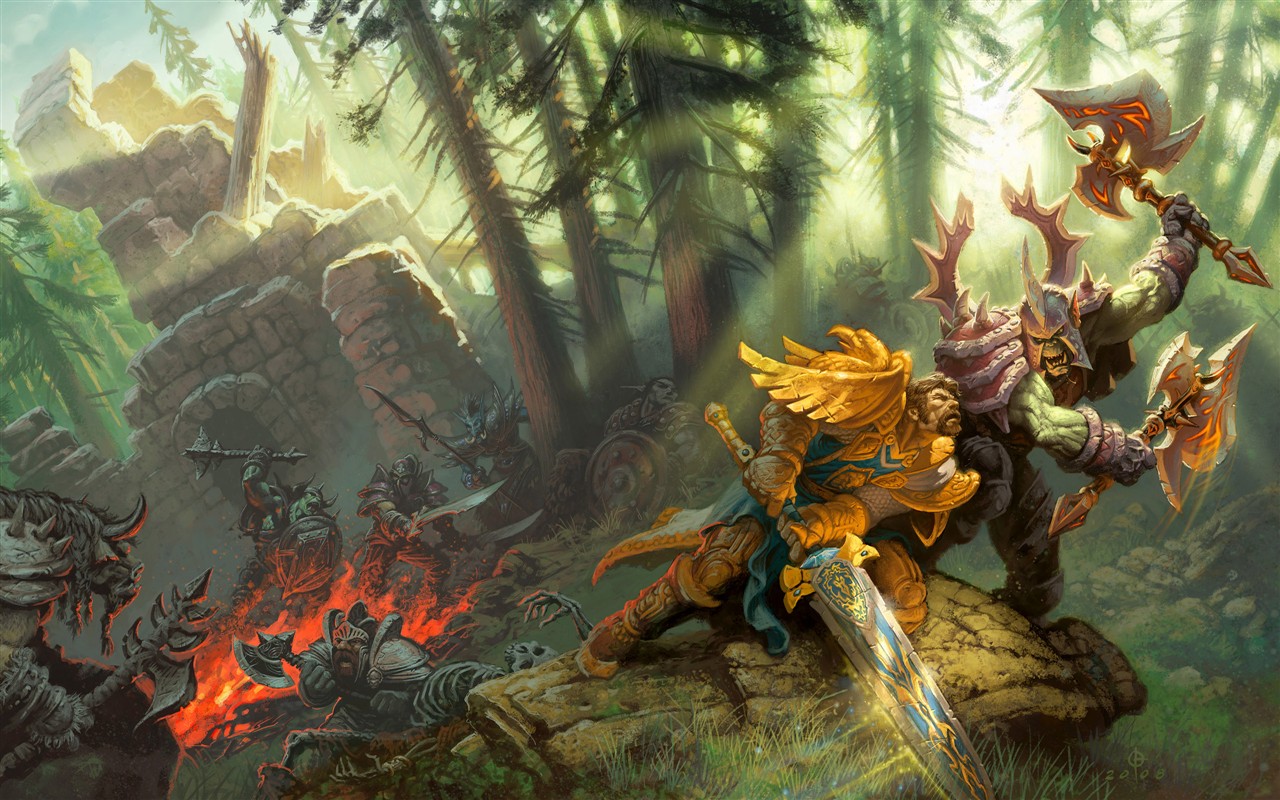 World of Warcraft Album Fond d'écran HD #3 - 1280x800