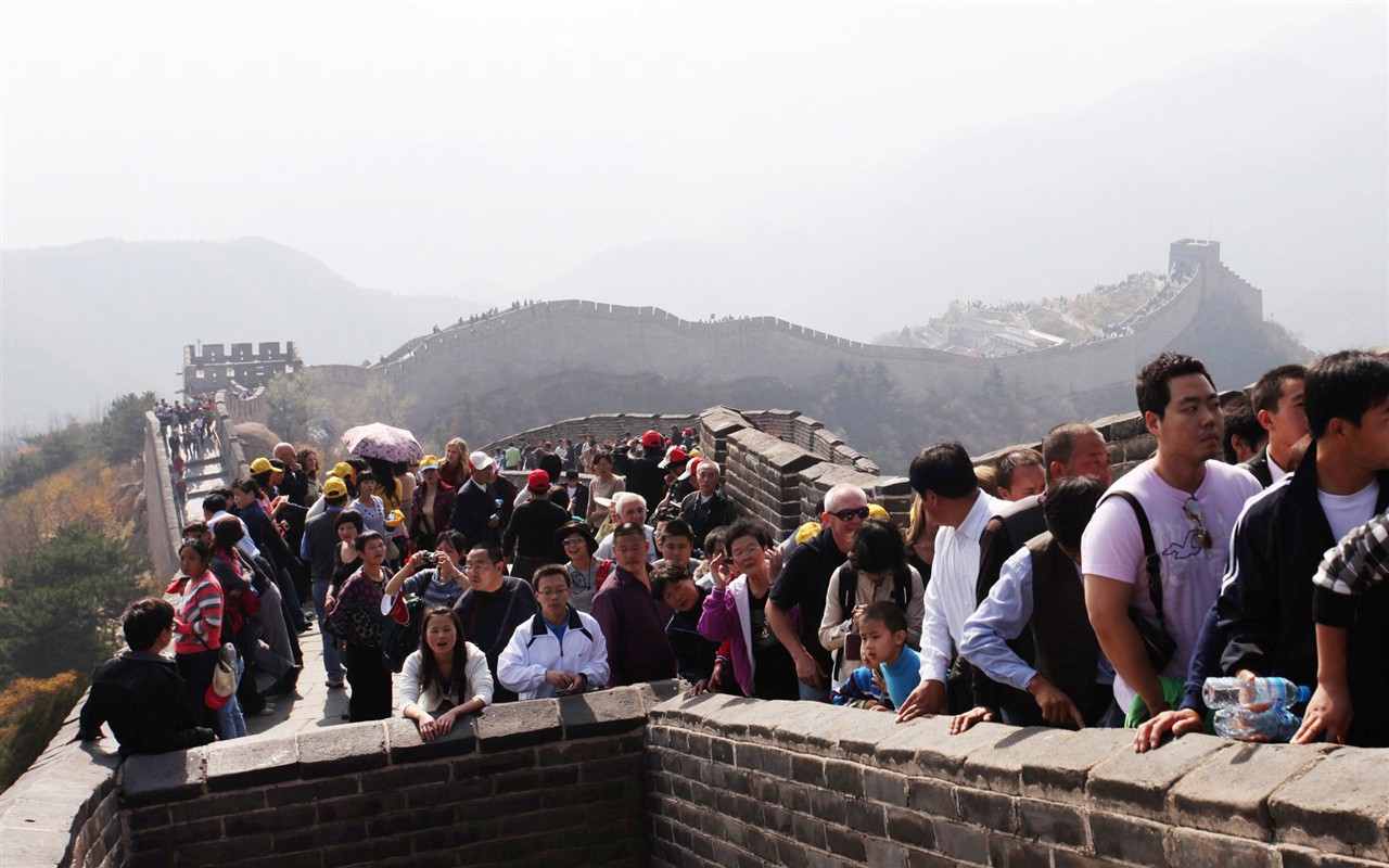Peking Tour - Badaling Velká čínská zeď (GGC práce) #2 - 1280x800