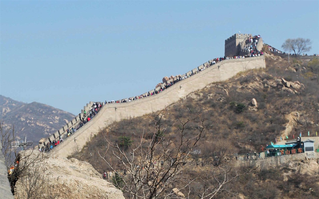 Peking Tour - Badaling Velká čínská zeď (GGC práce) #12 - 1280x800