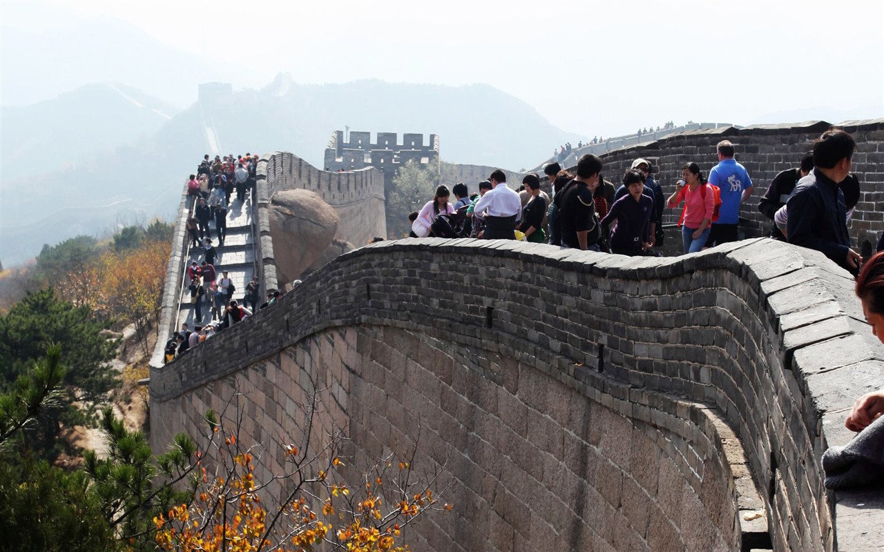 Peking Tour - Badaling Velká čínská zeď (GGC práce) #14 - 1280x800