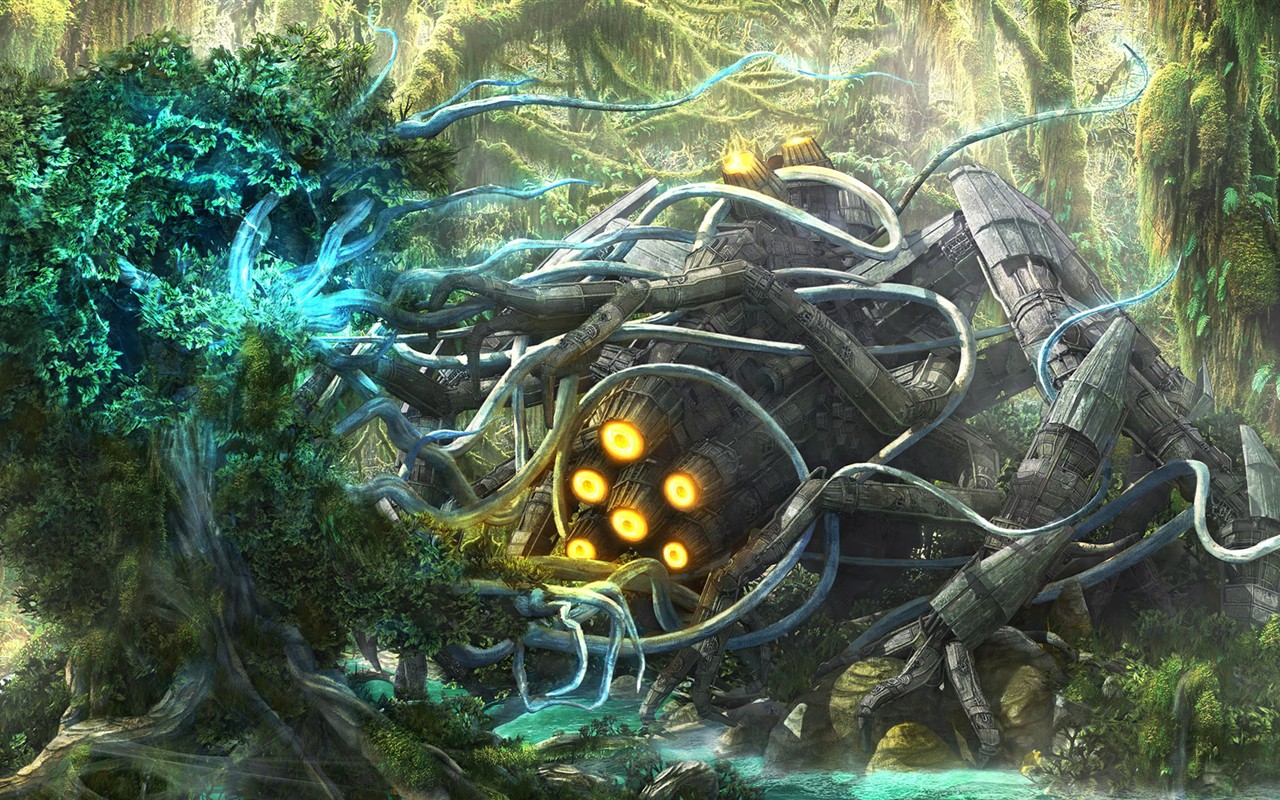 Creative Sen Scéna Wallpaper #4 - 1280x800