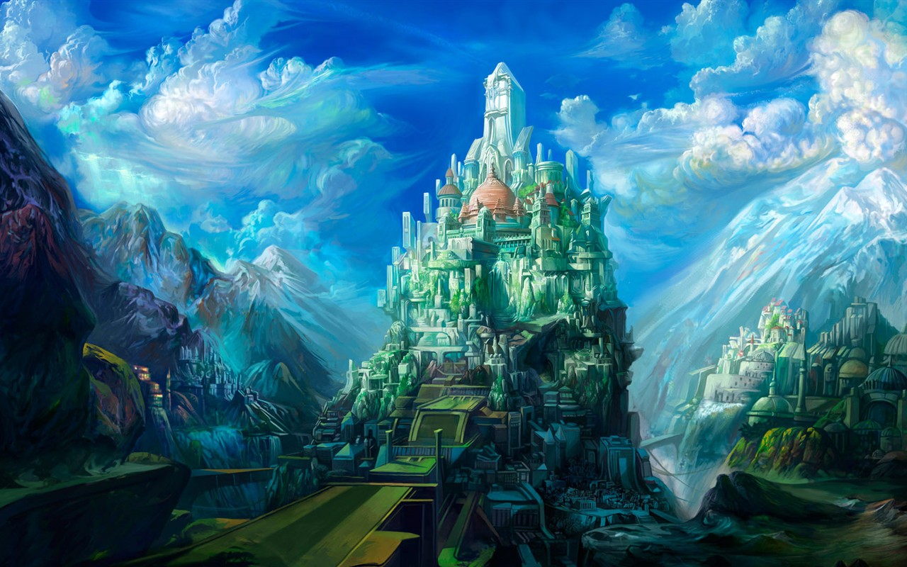 Creative Sen Scéna Wallpaper #11 - 1280x800