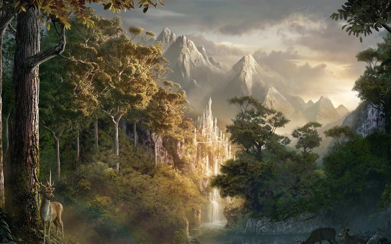 Creative Sen Scéna Wallpaper #24 - 1280x800
