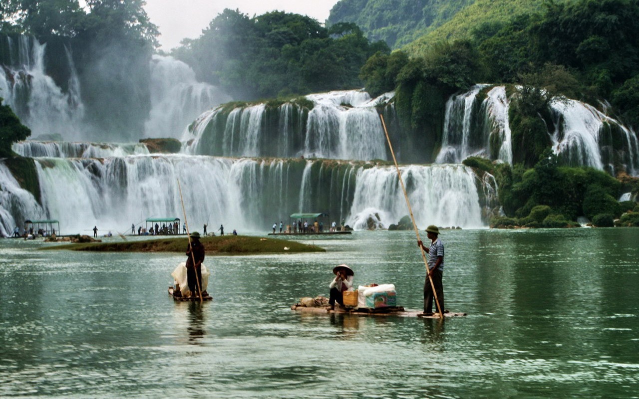 Detian Falls (Minghu Metasequoia works) #4 - 1280x800