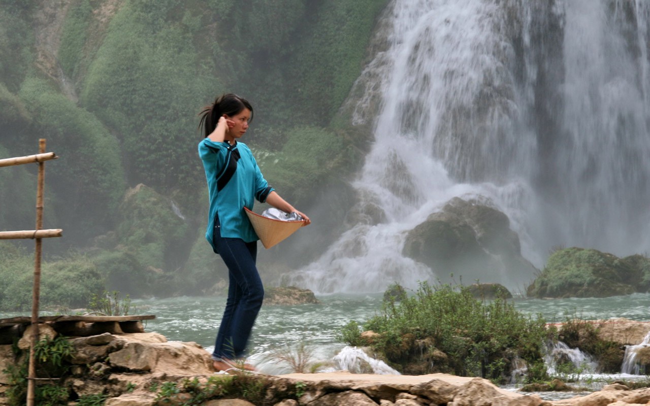 Detian Falls (Minghu Metasequoia works) #5 - 1280x800