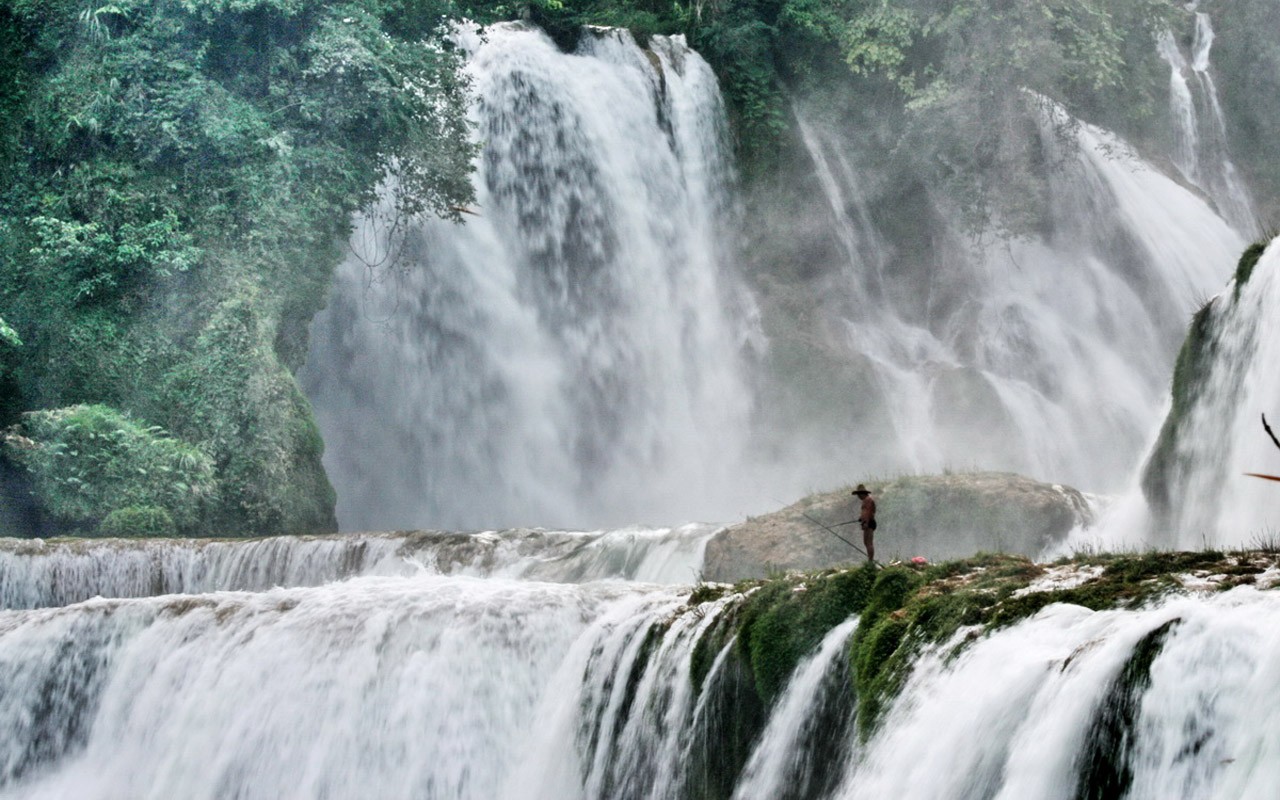 Detian Falls (Minghu Metasequoia works) #11 - 1280x800