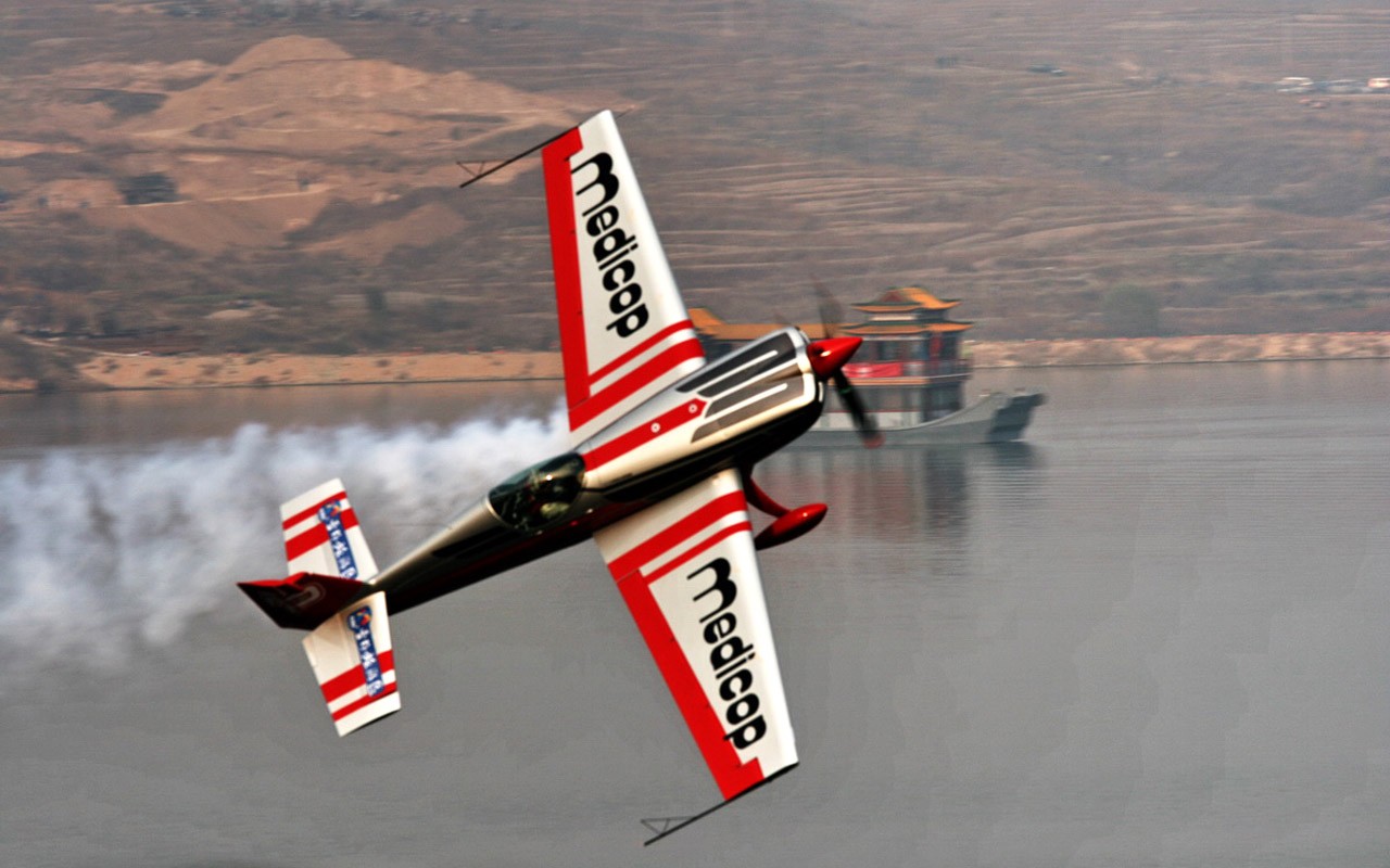 The International Air Sports Festival Glimpse (Minghu Metasequoia works) #1 - 1280x800