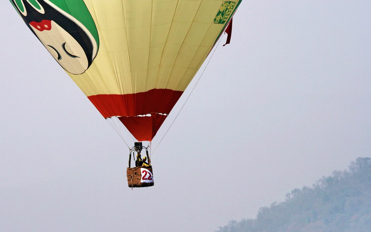 The International Air Sports Festival Glimpse (Minghu Metasequoia works) #5 - 1280x800