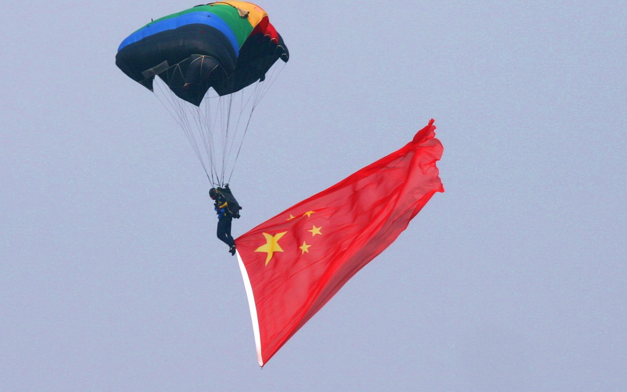 International Air Sports Festival Pohled (Minghu Metasequoia práce) #6 - 1280x800
