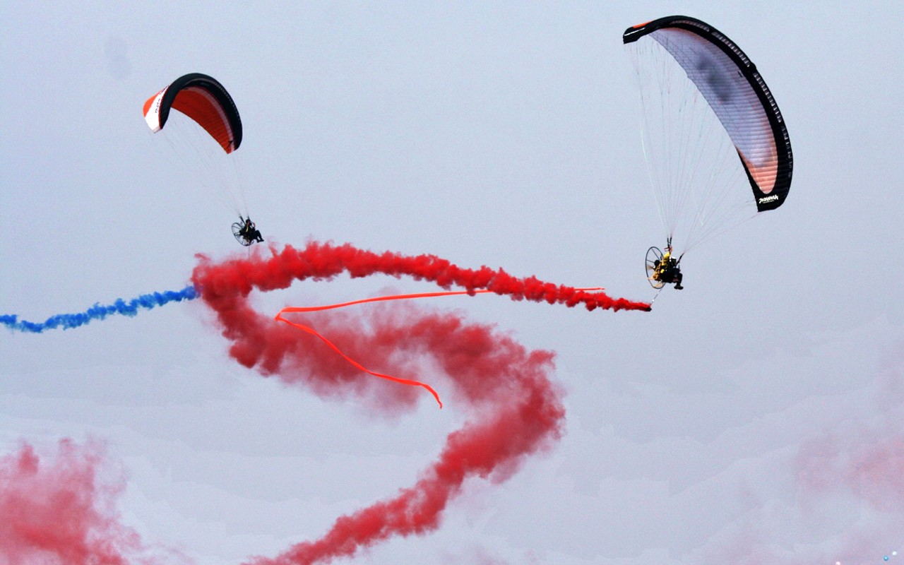 The International Air Sports Festival Glimpse (Minghu Metasequoia works) #8 - 1280x800