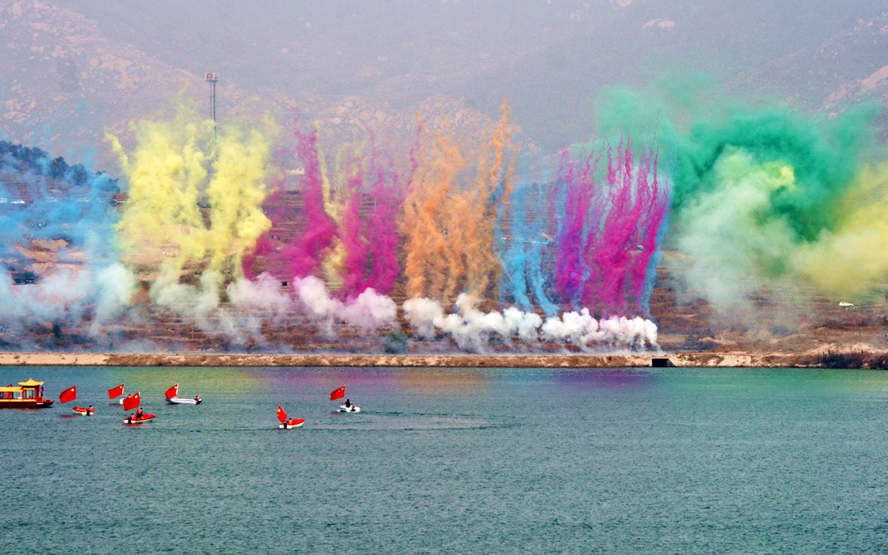 The International Air Sports Festival Glimpse (Minghu Metasequoia works) #20 - 1280x800