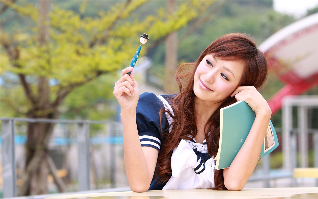Tchaj-wan MM Yin Fu wallpaper album (2) #7 - 1280x800