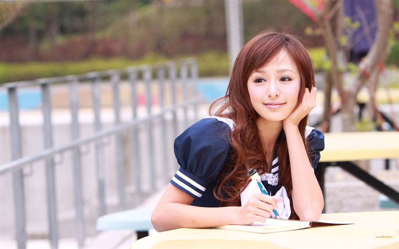Tchaj-wan MM Yin Fu wallpaper album (2) #9 - 1280x800