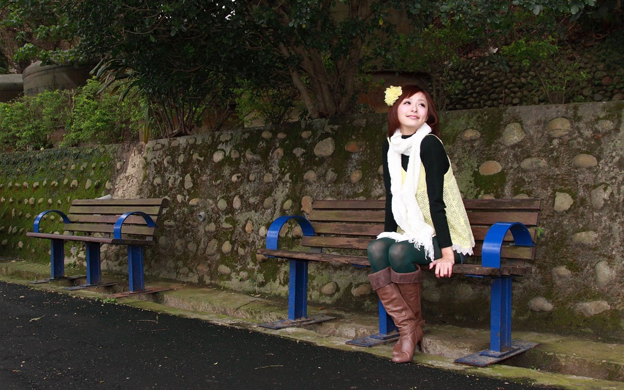 Tchaj-wan MM Yin Fu wallpaper album (2) #32 - 1280x800