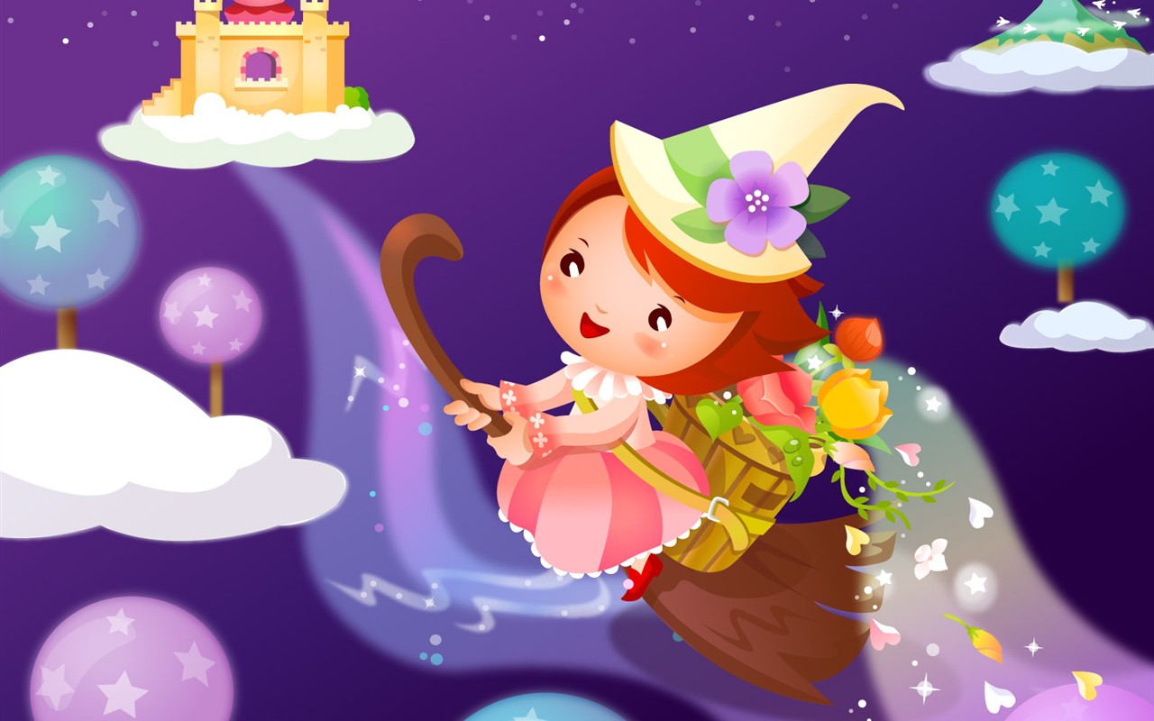 Childhood Dreams cartoon wallpaper albums #13 - 1280x800