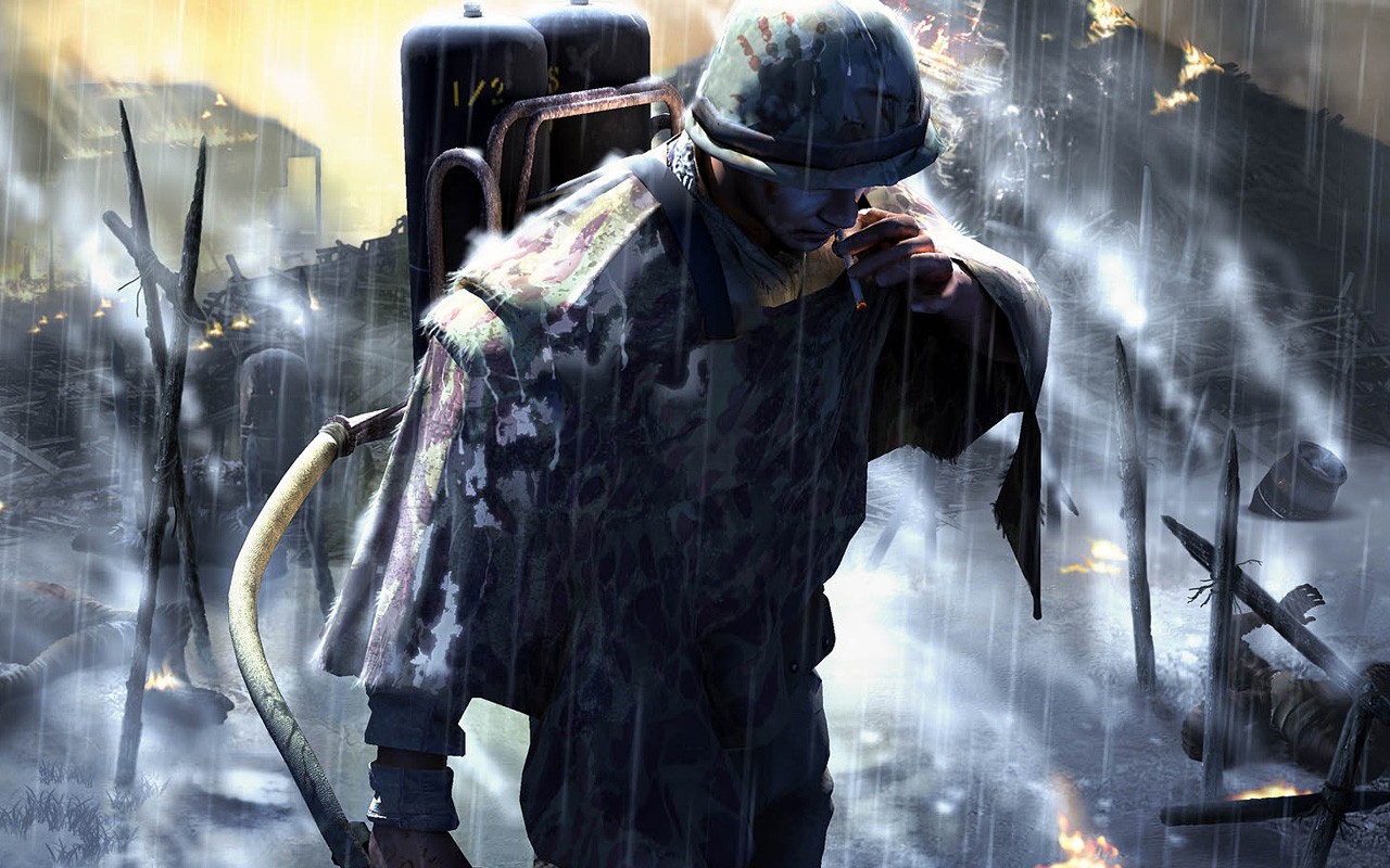 Fond d'écran Brutal jeu de guerre #5 - 1280x800