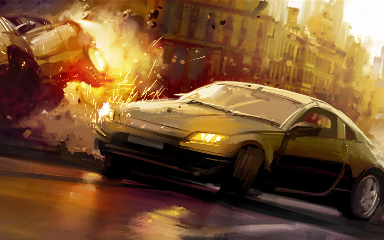 Racing Games Computer Wallpaper #37 - 1280x800